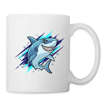 Laughing Shark Sprinter - Mug - white - Right