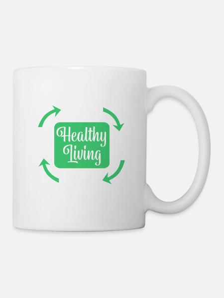 Lebensmittel Nahrungsmittel Ernährung - Tasse - Weiß