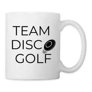 Team Disco Golf - Design avec disque - Mug blanc - blanc - Droite