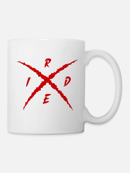 ride - Tasse - Weiß