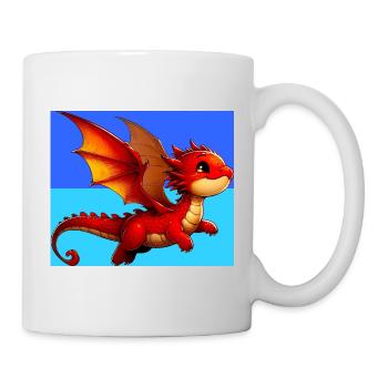 dragon - Mug - white - Right