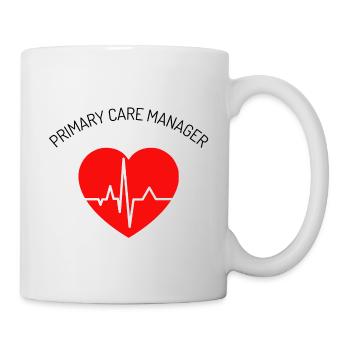 Gestionnaire de soins primaires - Mug blanc - blanc - Droite