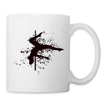 Pole Dance Bar Fitness Femmes Pole Danse - Mug blanc - blanc - Droite