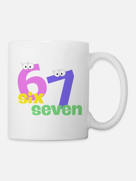 Six Seven Trend - Mug - white