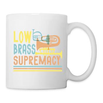 Fanfare de marche Fanfare de cuivres Supremacie des cuivres bas - Mug blanc - blanc - Droite