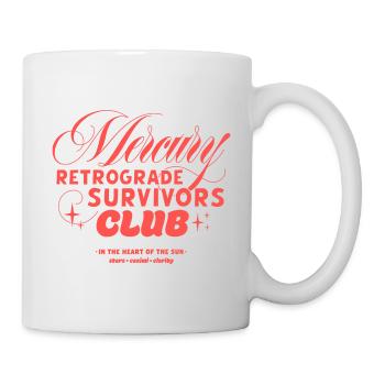 Mercury Retrograde Survivors Club - Mug - white - Right