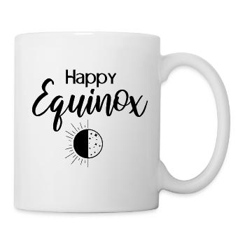 Happy Equinox Easter Ostara Spring Equinox - Mug - white - Right