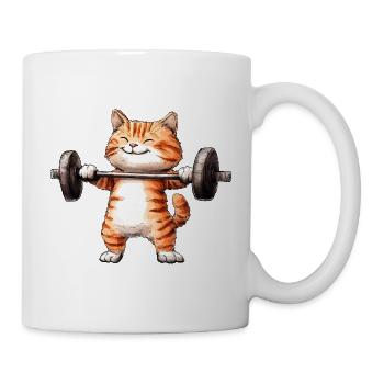 Cat Fitness - Mug - white - Right