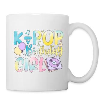 K-Pop Birthday Girl - Mug - white - Right