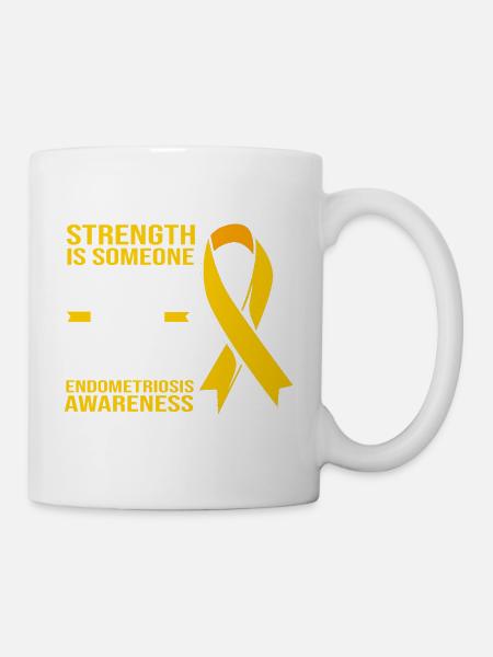 Endometriose Endo - Tasse - Weiß