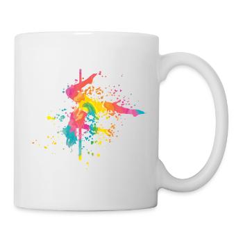 Pole Dance Bar Fitness Femmes Pole Danse - Mug blanc - blanc - Droite