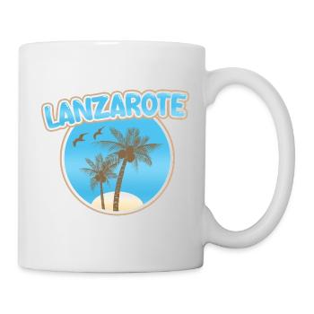 Cadeau pour Lanzarote - Mug blanc - blanc - Droite