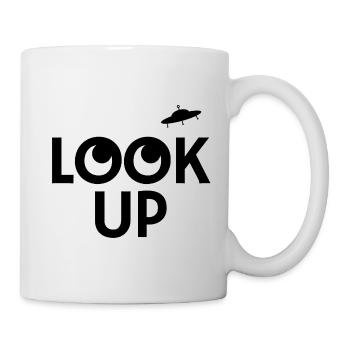 Look Up: The Universe is Waiting - Mug - white - Right