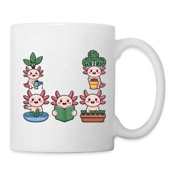 Cadeau de parent fière des plantes Axolotl Plants Shirt - Mug blanc - blanc - Droite