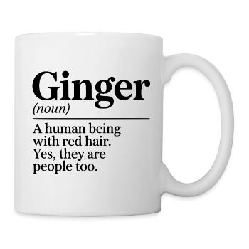 Gingers Are People Too - Mug - white - Right