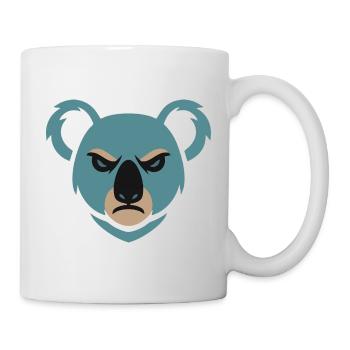 Wütender Koala - Tasse - Weiß - Rechts