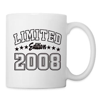 Édition limitée 2008 College Vintage Anniversaire - Mug blanc - blanc - Droite