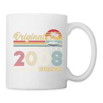 18th Birthday Gift Husband Original April 2008 - Mug - white - Right