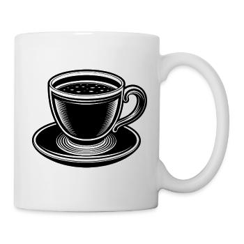 Coffee cup - Mug - white - Right