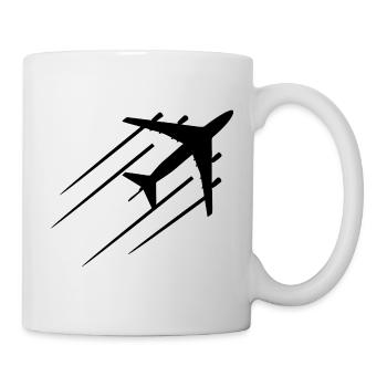 Luftfahrt Skizze - Tasse - Weiß - Rechts
