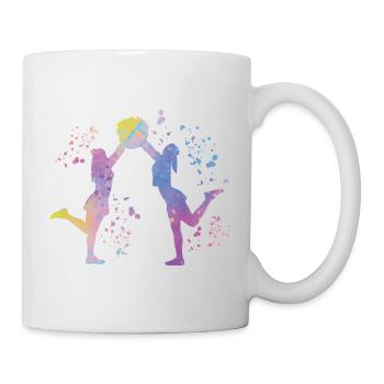 Cheerpom pom girls Mom Cheerleading - Mug blanc - blanc - Droite