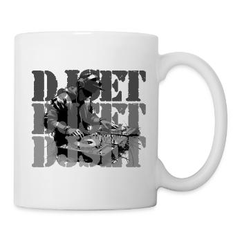 DJ set - Mug blanc - blanc - Droite