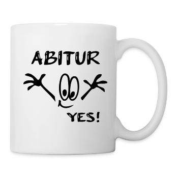 Abitur  Yes - Mug blanc - blanc - Droite