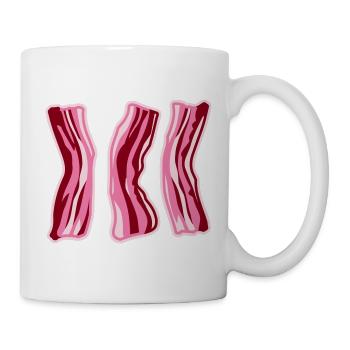 Bacon Bacon Food Funny Meat Foodie - Mug - white - Right