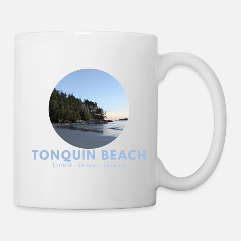 Tonquin Beach Forest Ocean - Mug - white