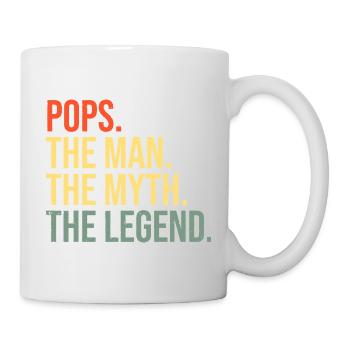 Pops The Man Myth Legend - Mug - white - Right