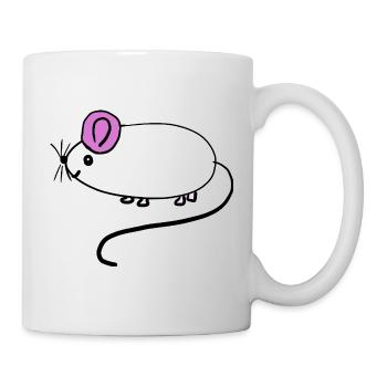 Mouse Rat Rodent Kids Baby - Mug - white - Right