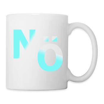 Non, non contre la démo - Mug blanc - blanc - Droite
