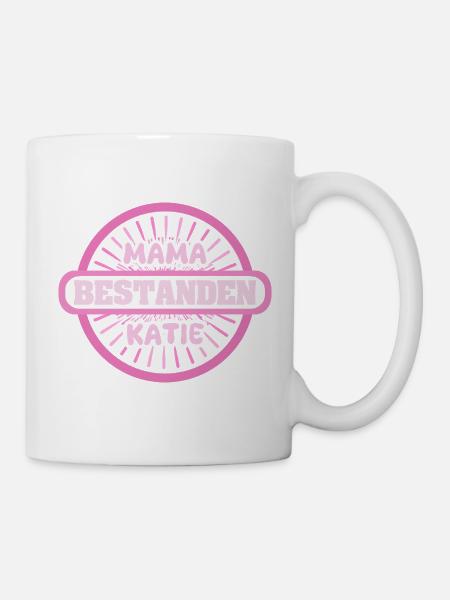 Name Katie - Tasse - Weiß