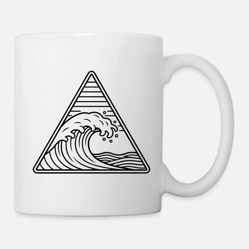 sea wave - Mug - white