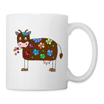Cow - Mug - white - Right
