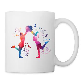 Cheerleader Cheer Mom Cheerleading - Tasse - Weiß - Rechts