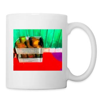 Colorful Paint Pots Street Art - Mug - white - Right