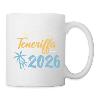 Teneriffa 2026 - Tasse - Weiß - Rechts