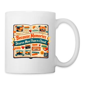 More than cloud | Scrapbooking Photos - Mug - white - Right