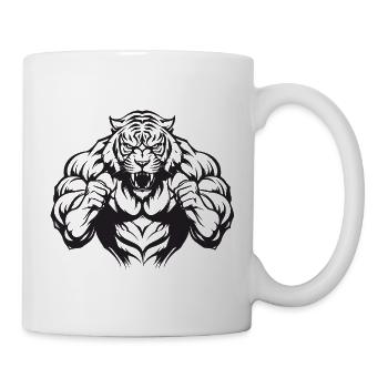 Gymnase Tiger - Mug blanc - blanc - Droite