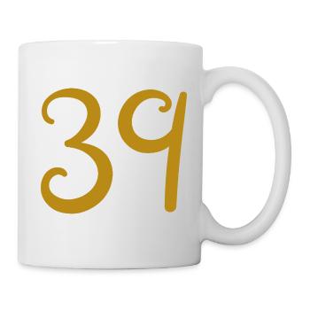 39 - Tasse - Weiß - Rechts