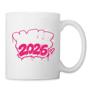 MALLE 2026 Graffiti Print - Mug - white - Right