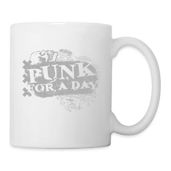 Punk For A Day - Mug - white - Right