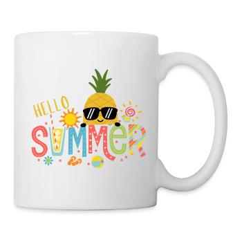 Pineapple Sun Bright Summer - Mug - white - Right