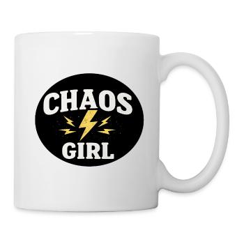 Chaos Girl - Tasse - Weiß - Rechts