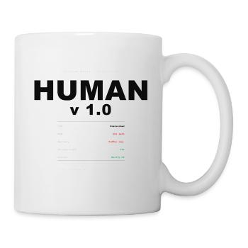 HUMAN V1.0 SPECS - Mug - white - Right