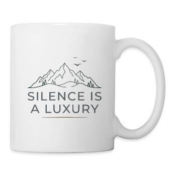 Tranquility is luxury - Mug - white - Right