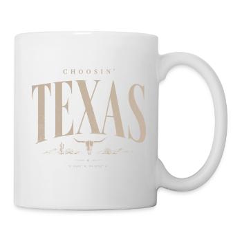 Texas Heritage Emblem Tee - Tasse - Weiß - Rechts