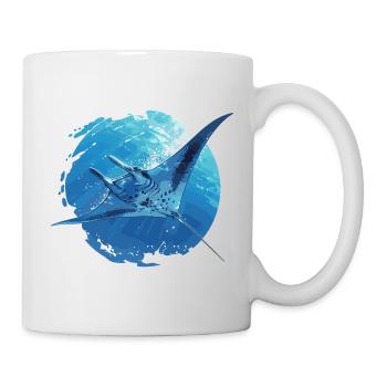 Rays Manta Rays - Mug - white - Right