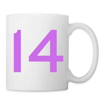 14 - Tasse - Weiß - Rechts